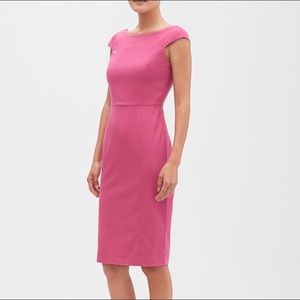 Banana Republic Cap-Sleeve Sheath Dress